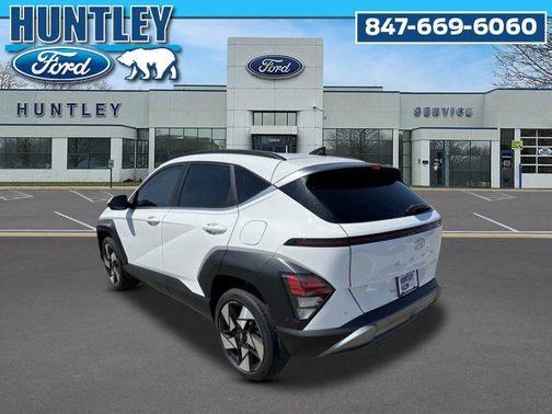 Atlas White 2024 Hyundai KONA Limited