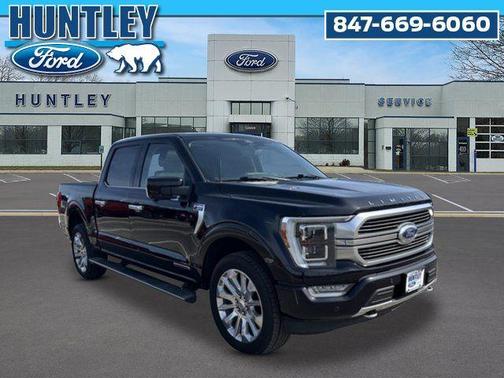 Agate Black Metallic 2021 Ford F-150 Limited