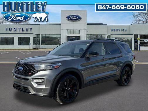 Carbonized Gray Metallic 2022 Ford Explorer ST