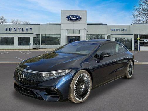 Blue 2024 Mercedes-Benz AMG EQS 4MATIC