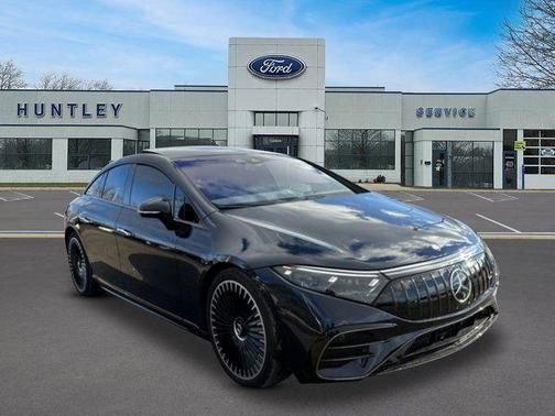 Blue 2024 Mercedes-Benz AMG EQS 4MATIC