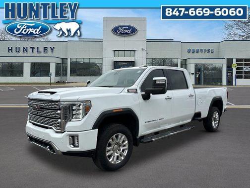 Summit White 2021 GMC Sierra 3500 Denali