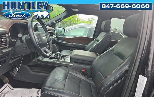 Agate Black Metallic 2023 Ford F-150 Lariat