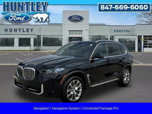 Black Sapphire Metallic 2025 BMW X5 xDrive40i