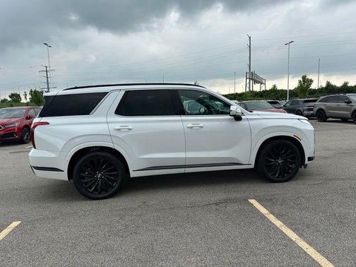 Hyper White 2024 Hyundai PALISADE Calligraphy Night Edition