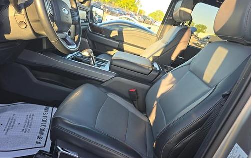 Iconic Silver Metallic 2023 Ford F-150 Lightning LARIAT