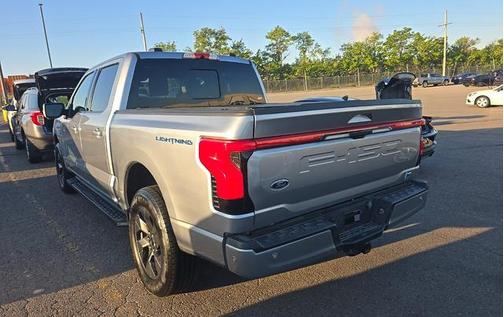 Iconic Silver Metallic 2023 Ford F-150 Lightning LARIAT