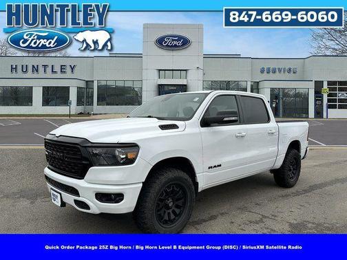 Bright White Clearcoat 2022 RAM 1500 Big Horn/Lone Star