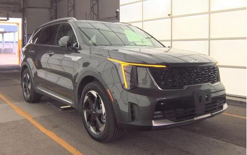 Interstellar Gray 2025 Kia Sorento Hybrid SX Prestige