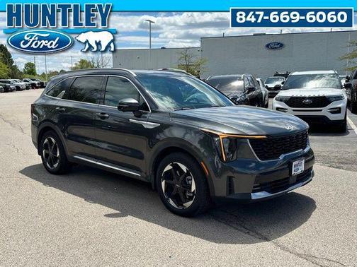 Interstellar Gray 2025 Kia Sorento Hybrid SX Prestige