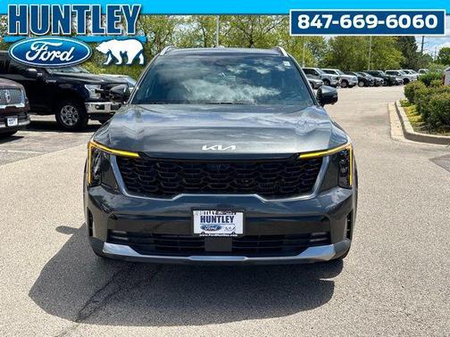 Interstellar Gray 2025 Kia Sorento Hybrid SX Prestige