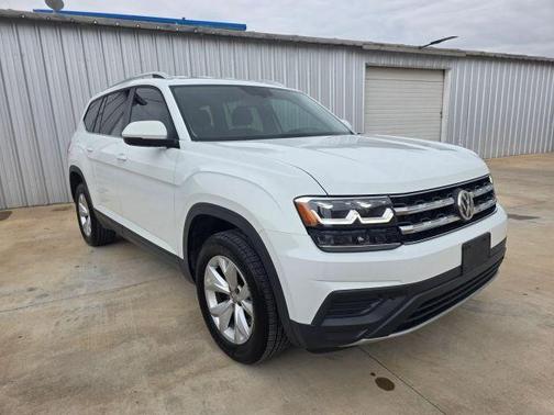 Pure White 2019 Volkswagen Atlas 2.0T S