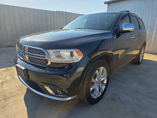 Black 2016 Dodge Durango Citadel