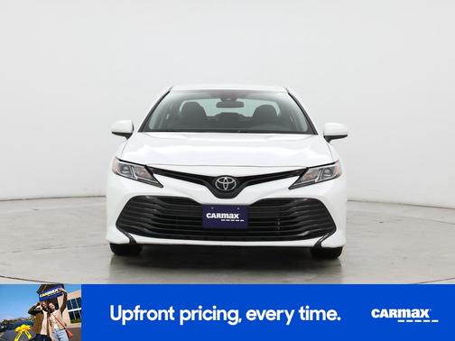 White 2019 Toyota Camry LE