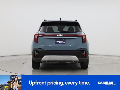 Blue 2024 Kia Seltos EX