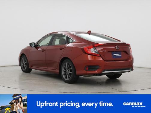 Red 2019 Honda Civic EX