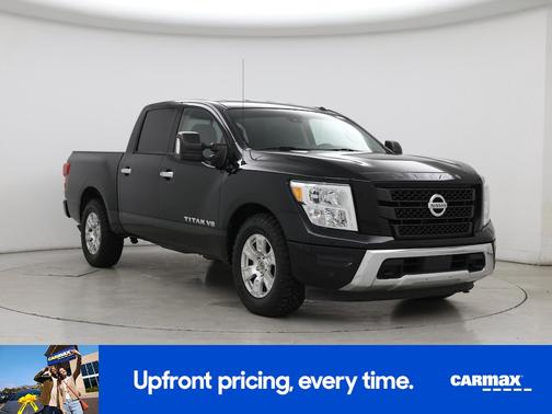 Black 2020 Nissan Titan SV