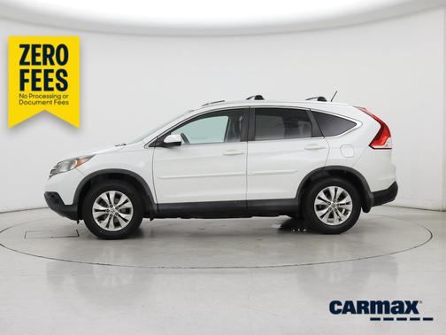 White 2014 Honda CR-V EX-L