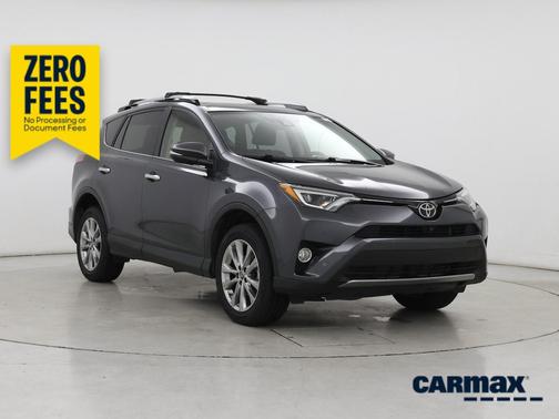 Gray 2017 Toyota RAV4 Limited