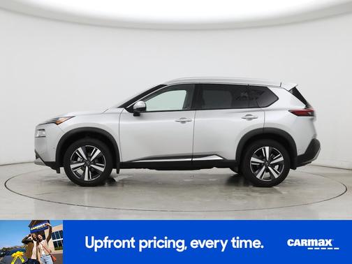 Silver 2023 Nissan Rogue Platinum