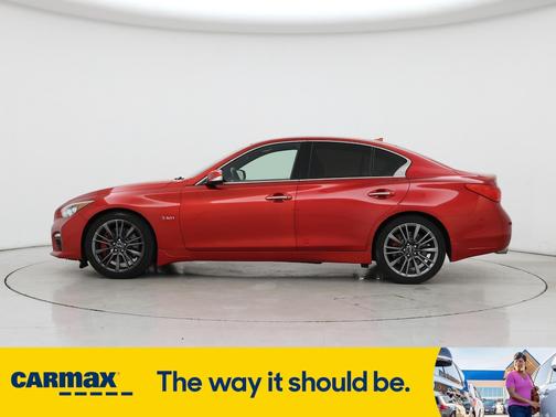 2017 INFINITI Q50 Red Sport 400