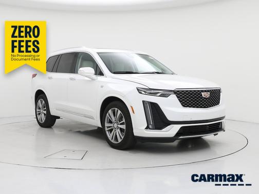 White 2024 Cadillac XT6 Premium Luxury