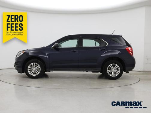Blue 2017 Chevrolet Equinox LS