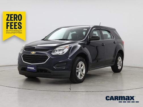 Blue 2017 Chevrolet Equinox LS