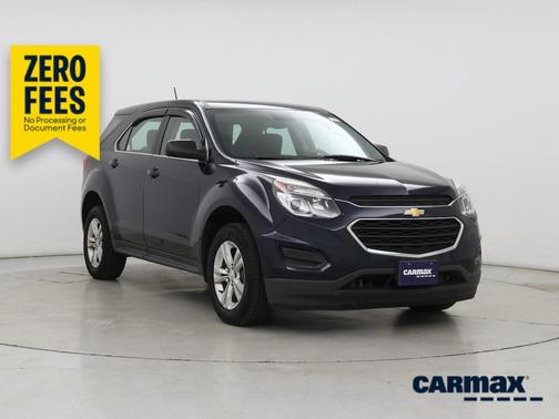 Blue 2017 Chevrolet Equinox LS