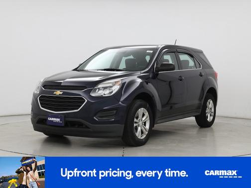 Blue 2017 Chevrolet Equinox LS