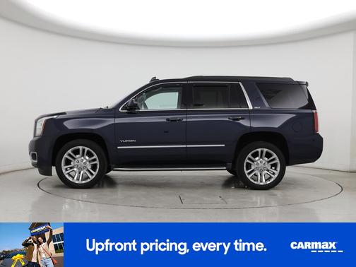 Blue 2018 GMC Yukon SLT