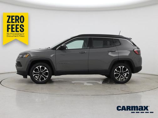 Gray 2022 Jeep Compass Limited