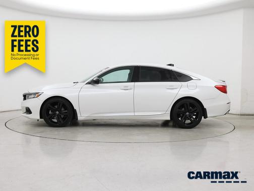 White 2021 Honda Accord Sport SE
