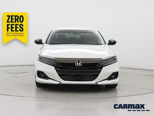 White 2021 Honda Accord Sport SE