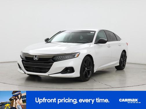 White 2021 Honda Accord Sport SE