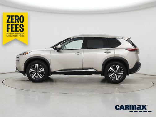 Tan 2023 Nissan Rogue Platinum