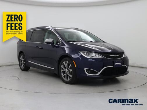 Blue 2018 Chrysler Pacifica Limited