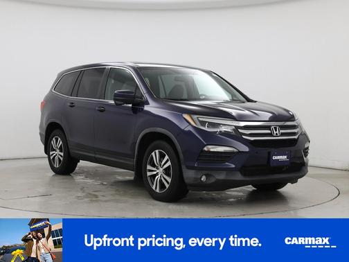 Blue 2017 Honda Pilot EX-L