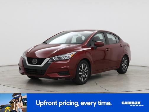 Red 2020 Nissan Versa SV