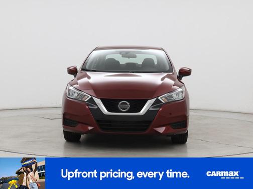 Red 2020 Nissan Versa SV