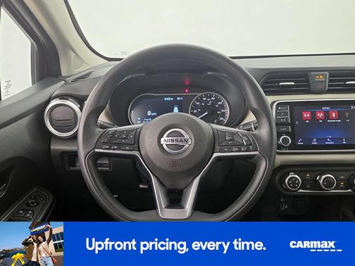 Red 2020 Nissan Versa SV