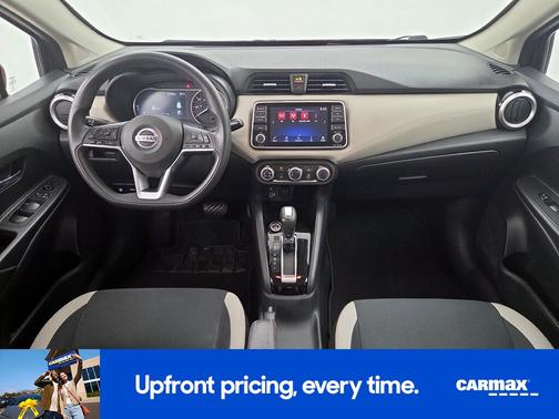 Red 2020 Nissan Versa SV