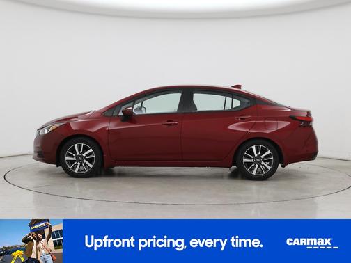 Red 2020 Nissan Versa SV