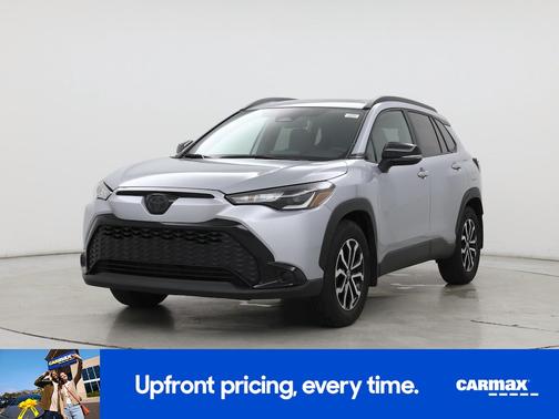 Silver 2025 Toyota Corolla Cross Hybrid SE