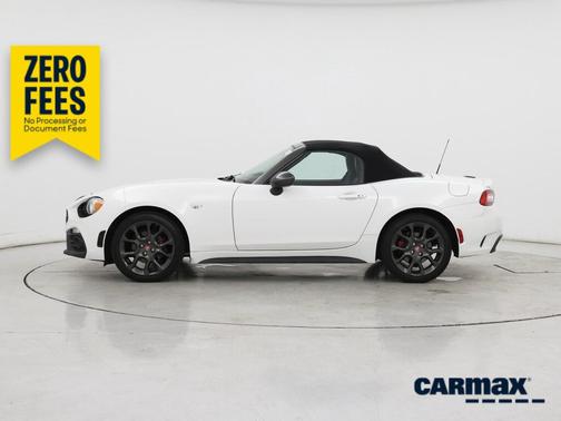 White 2017 FIAT 124 Spider Abarth