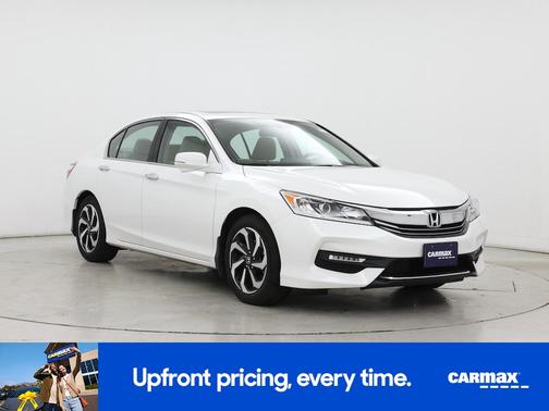 White 2017 Honda Accord EX-L