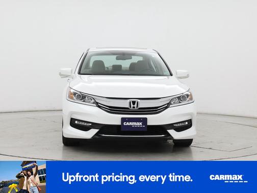 White 2017 Honda Accord EX-L