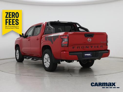 Red 2023 Nissan Frontier SV