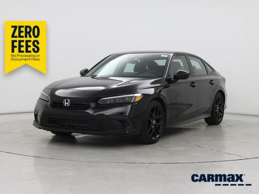 Black 2023 Honda Civic Sport