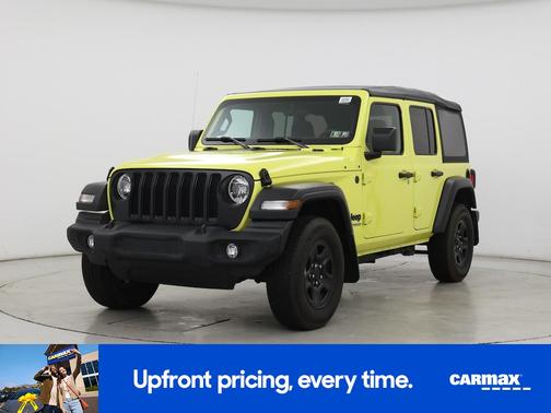 Green 2022 Jeep Wrangler Unlimited Sport